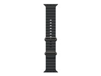 Apple - Klockrem för smart klocka - 49mm - 130 - 200 mm - svart - för Watch Hermès Series 9, SE 3, Series 10, Series 11, Series 8, Series 9, Ultra 2, Ultra 3 MXTL3ZM/A