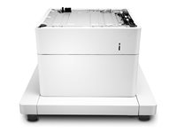 HP Paper Feeder and Cabinet - skrivarstativ med pappersmatare - 550 ark J8J91A