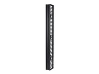 APC Cable Management - Kabelhållarsats för rack - svart - för P/N: NBWL0355A, SMX2000LVNCUS, SMX2KR2UX145, SMX3000HV-BR, SMX3000LV2U-BR, SMX3KR2UNCX145 AR8715