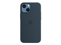 Apple - Skydd för mobiltelefon - med MagSafe - silikon - avgrundsblå - för iPhone 13 mini MM213ZM/A