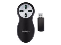 Kensington Wireless Presenter - Presentationsfjärrkontroll - 4 knappar - radio K33373EU