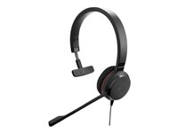 Jabra Evolve 30 II UC Mono - Headset - på örat - kabelansluten - USB, 3,5 mm kontakt 5393-829-389