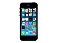 Apple iPhone 5s - 4G smartphone / Internminne 16 GB - LCD-skärm - 4" - 1 136 x 640 pixlar - rear camera 8 MP - front camera 1,2 MP - TELE2 - rymdgrå ME414KN/A