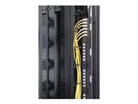 APC - Nätverkskabel - TAA-kompatibel - RJ-45 (hona) till RJ-45 (hona) - UTP - CAT 5e - stigare - grå DDCC5E-009