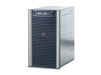 APC Symmetra LX 16kVA Scalable to 16kVA N+1 - Power Array (kan monteras i rack) - AC 220/230/240/380/400/415 V - 16000 VA - Ethernet 10/100 - utgångskontakter: 19 - 19U - svart, silver - för P/N: AR3103SP, AR3106SP, NBPD0160A, NBWL0355A, NBWL0356A, SMC1500I-2UC, SRT1000RMXLI SYA16K16RMI