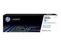 HP 203X - Lång livslängd - cyan - original - LaserJet - tonerkassett (CF541X) CF541X