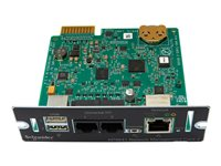 APC Network Management Card 3 with PowerChute Network Shutdown & Environmental Monitoring - Adapter för administration på distans - 1GbE - 1000Base-T - för P/N: SMT1000RM1U, SMT750RM1U, SRTL10KRM4UT, SRTL8KRM4UT, SRYL5K20XLT18, SRYL5K20XLT24 AP9641