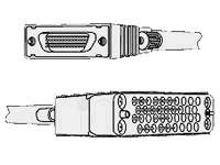 Cisco - V.35-kabel (DTE) - DB-60 (hane) till M/34 (V.35) (hane) - skärmad - för Cisco 16XX, 25XX, 36XX, 4000, 4800, 70XX, 71XX, 72XX, 73XX, 74XX, 75XX, 76XX; AccessPro CAB-V35MT=