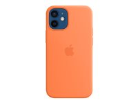 Apple - Skydd för mobiltelefon - med MagSafe - silikon - kumquat - för iPhone 12 mini MHKN3ZM/A