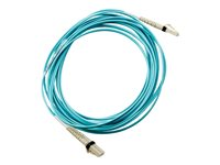 HPE Premier Flex - Nätverkskabel - LC multiläge (hane) till LC multiläge (hane) - 5 m - fiberoptisk - OM4 - för HPE SN3600B 32, SN6610C 32, SN6710C 64, SN6720C 64, SN6750, SN8500C/SN8700C 48, SN8700C 64 QK734A
