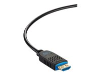 C2G 300ft (91.4m) C2G Performance Series High Speed HDMI Active Optical Cable (AOC) - 4K 60Hz Plenum Rated - High Speed - HDMI-kabel - HDMI hane till HDMI, USB-C - 91.4 m - svart - plenum, Active Optical Cable (AOC), 4K60Hz stöd C2G41491
