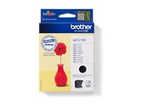 Brother LC121BK - Svart - original - bläckpatron - för Brother DCP-J100, DCP-J105, DCP-J132W, DCP-J552DW, DCP-J752DW LC121BK