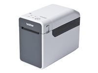 Brother TD-2120N - Etikettskrivare - direkt termisk - Rulle (6,3 cm) - 203 dpi - upp till 152.4 mm/sek - USB 2.0, LAN, seriell, USB-värd - kniv TD2120NXX1
