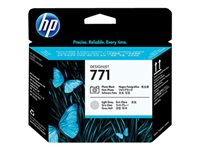 HP 771 - Ljusgrå, foto-svart - skrivhuvud CE020A