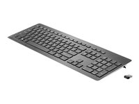 HP Premium - Tangentbord - trådlös - 2.4 GHz - svensk - kant i eloxerad aluminium - för EliteBook 835 G9, 845 G8, 845 G9, 865 G9; EliteBook x360; Pro Mobile Thin Client mt440 G3 Z9N41AA#ABS