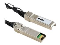 Dell 40GbE Passive Copper Direct Attach Cable - Nätverkskabel - QSFP+ till QSFP+ - för Networking C9010, S6010; PowerEdge C6420; PowerSwitch S4112, S5212; Networking S4048 470-AAWN