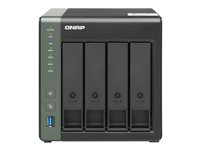 QNAP TS-431X3 - NAS-server - 4 fack - 16 TB - SATA 6Gb/s - HDD 4 TB x 4 - RAID 0, 1, 5, 6, 10, JBOD - RAM 4 GB - Gigabit Ethernet / 2.5 Gigabit Ethernet / 10 Gigabit Ethernet - iSCSI support TS-431X3-4G+4XST4000VN006