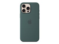 Apple - Skydd för mobiltelefon - MagSafe-kompatibilitet - silikon - lake green - för iPhone 16 Pro Max MA7V4ZM/A