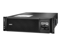 APC Smart-UPS SRT 5000VA RM - UPS (kan monteras i rack) - AC 208 V - 4800 Watt - 5400 VA - 1-fas - Ethernet 10/100, USB - utgångskontakter: 4 - 3U - 3.05 m sladd - svart - APC Take-Back - för P/N: SRT192BP, SRT192BPUS, SRT192RMBP, SRT192RMBPUS SRT5KRMXLT