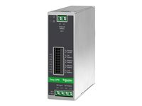 APC BVS480XDPDR - Strömadapter (kan monteras på DIN-skena) - DC 24 V - 480 Watt - grå BVS480XDPDR