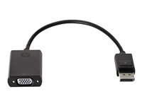HP - Videokonverterare - DisplayPort - VGA - för Elite t655; EliteBook 8470; Pro 260 G9, t550; Workstation Z4 G5, Z6 G5; ZBook 17 G4 F7W97AA