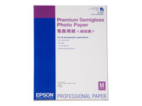 Epson Premium Semigloss Photo Paper - Halvblank - A2 (420 x 594 mm) - 251 g/m² - 25 ark fotopapper - för SureColor P5000, SC-P7500, P900, P9500, T2100, T3100, T3400, T3405, T5100, T5400, T5405 C13S042093