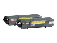 Brother TN3280 2PK - 2-pack - svart - original - tonerkassett - för Brother DCP-8070, HL-5340, 5350, 5370, 5380, MFC-8370, 8380, 8880, 8890 TN3280TWIN