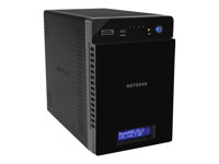 NETGEAR ReadyNAS 104 RN10441D - NAS-server - 4 fack - 4 TB - SATA 3Gb/s - HDD 1 TB x 4 - RAID 0, 1, 5, 6, 10, JBOD - RAM 512 MB - Gigabit Ethernet - iSCSI support RN10441D-100EUS