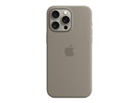 Apple - Skydd för mobiltelefon - MagSafe-kompatibilitet - silikon - lera - för iPhone 15 Pro Max MT1Q3ZM/A
