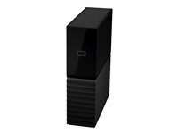 WD My Book WDBBGB0120HBK - Hårddisk - krypterat - 12 TB - extern (desktop) - USB 3.0 - 256 bitars AES - svart WDBBGB0120HBK-EESN