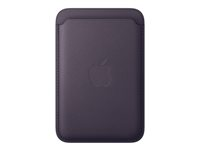 Apple - Plånbok för mobiltelefon/kreditkort - MagSafe-kompatibilitet - mikrotwill, FineWoven - midnattspurpur MGH84ZM/A