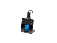 HP Poly Savi 8445 OFFICE - Savi 8400 series - headset - konvertibel - DECT / Bluetooth - trådlös - svart - Certifierad för Microsoft-teams 8L5B6AA