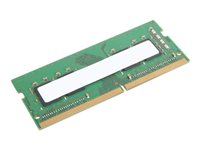 Lenovo - DDR4 - modul - 32 GB - SO DIMM 260-pin - 3200 MT/s / PC4-25600 - 1.2 V - ej buffrad - icke ECC - CRU - grön - för ThinkCentre M70a; M70q; M80q; M90a; M90q; ThinkPad E14 Gen 2; E15 Gen 2; L14 Gen 1; L15 Gen 1; P1 (3rd Gen); P14s Gen 1; P15 Gen 1; P15s Gen 1; P15v Gen 1; P17 Gen 1; T14 Gen 1; T15 Gen 1; T15p Gen 1; ThinkStation P340 (Tiny) 4X71A11993