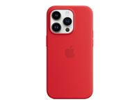 Apple - (PRODUCT) RED - skydd för mobiltelefon - med MagSafe - silikon - röd - för iPhone 14 Pro MPTG3ZM/A