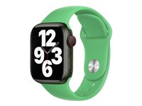 Apple - Band för smart klocka - Vanlig storlek - ljusgrön - för Watch Hermès Series 7, Hermès Series 9, SE 3, Series 10, Series 11, Series 8, Series 9 MN2C3ZM/A