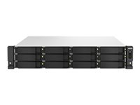 QNAP TS-H1887XU-RP - NAS-server - 18 fack - kan monteras i rack - SATA 6Gb/s - RAID 0, 1, 5, 6, 10, 50, JBOD, 60 - RAM 16 GB - 2.5 Gigabit Ethernet / 10 Gigabit Ethernet - iSCSI support - 2U TS-H1887XU-RP-E2334-16G