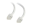 C2G Cat5e Non-Booted Unshielded (UTP) Network Patch Cable - Patch-kabel - RJ-45 (hane) till RJ-45 (hane) - 0.5 m - UTP - CAT 5e - tvinnad, enhetsstart - vit