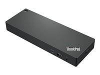 Lenovo ThinkPad Thunderbolt 4 WorkStation Dock - Dockningsstation - Thunderbolt 4 - 2 x DP, HDMI, 2 x Thunderbolt - 1GbE - 300 Watt - Förenta Staterna 40B00300US