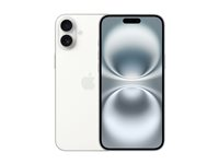 Apple iPhone 16 Plus - 5G smartphone - dual-SIM / Internminne 256 GB - OLED-skärm - 6.7" - 2796 x 1290 pixels - 2 bakre kameror 48 MP, 12 MP - front camera 12 MP - vit MXWV3QN/A