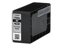 Canon PGI-1500XL BK - 34.7 ml - Lång livslängd - svart - original - bläcktank - för MAXIFY MB2050, MB2150, MB2155, MB2350, MB2750, MB2755 9182B001