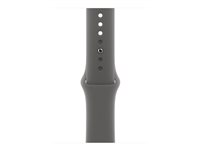 Apple - Klockrem för smart klocka - 46mm - storlek S/M - stone grey - för Watch Hermès Series 9, SE 3, Series 10, Series 11, Series 8, Series 9, Ultra 2, Ultra 3 MXLX3ZM/A