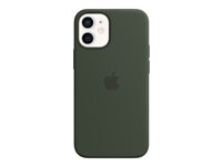 Apple - Skydd för mobiltelefon - med MagSafe - silikon - cyperngrön - för iPhone 12 mini MHKR3ZM/A