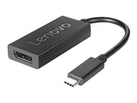 Lenovo - USB-/DisplayPort-adapter - USB-C (hane) till DisplayPort (hona) - DisplayPort 1.2a - stöd för 4K - för ThinkBook 14s Yoga G2 IAP; ThinkCentre M75t Gen 2; ThinkPad T14s Gen 3; X1 Nano Gen 2 4X90Q93303
