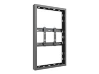 Multibrackets M Pro Series - Hölje - Antistöld - för digital skylt - liten - stål - svart - skärmstorlek: 43" - väggmonterbar 7350105211102