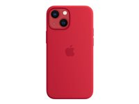 Apple - (PRODUCT) RED - skydd för mobiltelefon - med MagSafe - silikon - röd - för iPhone 13 mini MM233ZM/A