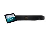 HP Poly Studio X72 - Allt-i-ett videobar (videofält, Poly TC10 pekstyrenhet) - Zoomcertifierad, Certifierad för Microsoft-teams, Google Meet-certifierad - svart - power adapter included A4MA7AA#UUZ