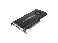 NVIDIA Quadro - Grafikkort - Quadro K4000 - 3 GB GDDR5 - PCIe 2.0 x16 - DVI, 2 x DisplayPort - för ThinkStation C20; C20x; C30; D20; D30; E32 30A0, 30A1; P300 30AG, 30AH; P500; S20; S30 0B47393