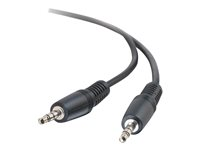 C2G - Ljudkabel - mini-phone stereo 3.5 mm hane till mini-phone stereo 3.5 mm hane - skärmad 80118