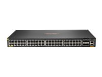 HPE Aruba CX 6200F - Switch - endast horisontal ytmontering - L3 - Administrerad - 48 x 10/100/1000 + 4 x 100/1000 SFP - framsidan och sida till baksidan - rackmonterbar - TAA-kompatibel S0G15A#ABB