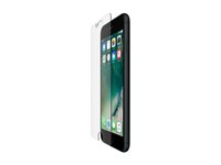 Belkin ScreenForce - Skärmskydd för mobiltelefon - glas - för Apple iPhone 7, 8, SE (andra generationen) F8W804ZZ-AM